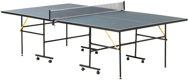 Odin Tischtennistisch 274x152,5x76cm - 12mm MDF - inkl. 1 Netz, 3 Bälle & 2 Schläger